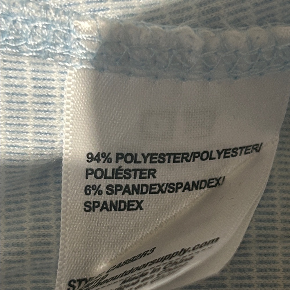 Avalanche Light Blue Quarter-Zip Top Super Soft - Picture 3 of 7